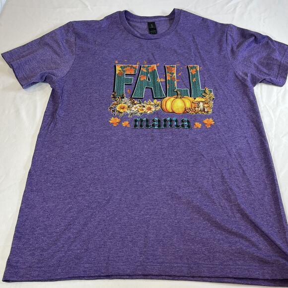 Mixed Brand Fall Graphic T-Shirts Lot of 5 Women’s Medium Pumpkin Autumn Theme - Picture 13 of 16